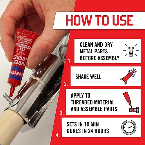 Loctite 271 how to use