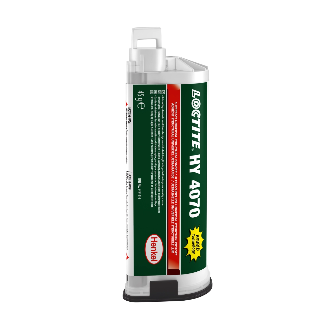 LOCTITE HY4070 Adesivo Ibrido Strutturale Superfast – Riparazione Staffaggio 11g